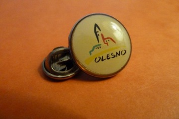 Olesno Logo pin przypinka