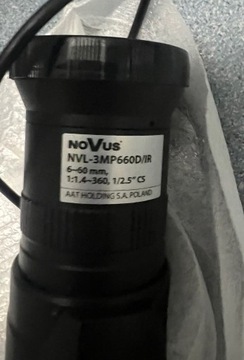 Obiektyw NOVUS do Kamer NVL-3MP660D IR