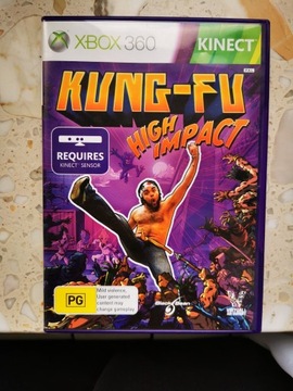 KUNG-FU HIGH IMPACT KINECT ENG Unikat 3xA Xbox 360