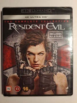 RESIDENT EVIL 1-6 [6xBLU-RAY 4K]Lektor, Napisy PL 