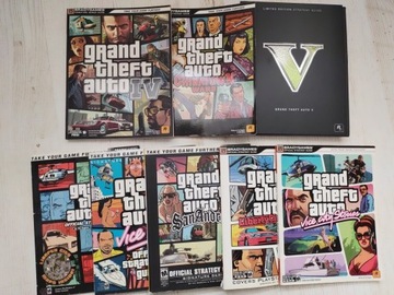 Grand Theft Auto kolekcja poradników. Jedyna taka.