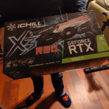 Karta graficzna GeForce RTX 3060 TI  X3 RED 