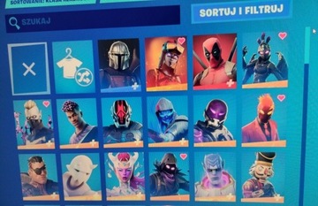 Konto Fortnite 170 skinów