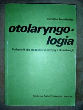 Otolaryngologia książka medyczna podręcznik