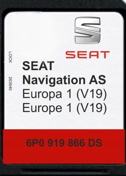 MAPA SEAT 2024/2025 AS V19 Leon Ibiza Ateca  MIB2