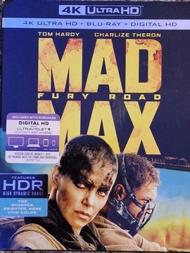 Mad Max 4k UltraHD Blu-Ray English,French,Spanish