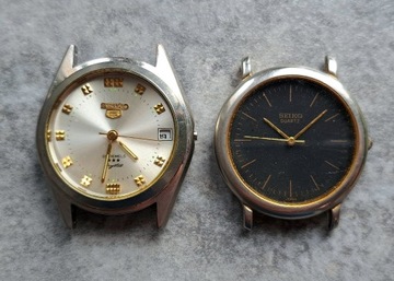 SEIKO kwarcowe i mechaniczne zegarki vintage