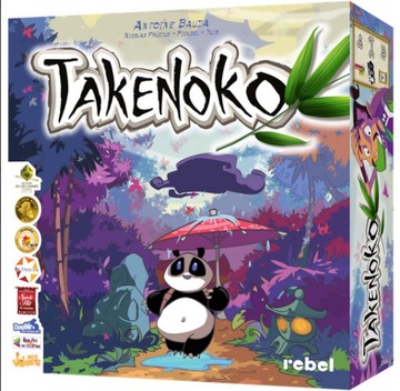 TAKENOKO - gra z Pandą + dodatek CHIBIS