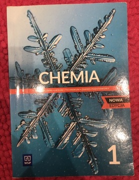 Chemia - podręcznik do 1 klasy, zakres podstawowy