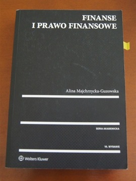 A Majchrzycka-Guzowska "Finanse i prawo finansowe"