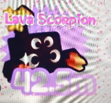 Lava Scorpion / pet Simulator x Roblox gra