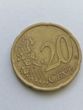 20 eurocent 1999r Hiszpania 