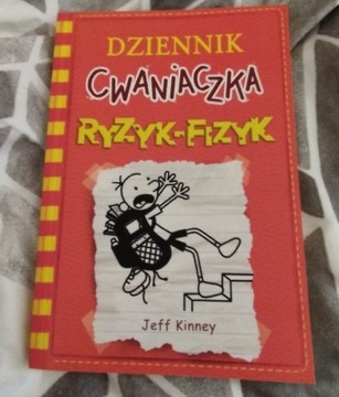 Książka "Dziennik Cwaniaczka" "Ryzyk Fizyk"