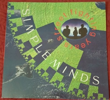 SIMPLE MINDS Street Fighting Years LP 1989r EX/EX+