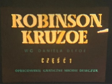 Bajka na rzutnik Robinson Kruzoe cz. 1