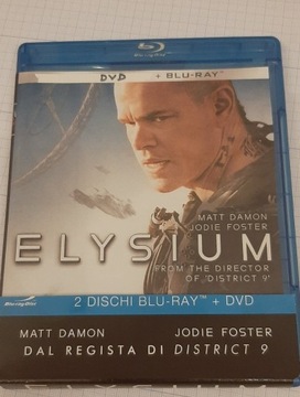 ELIZJUM Blu-Ray + DVD ELYSIUM wer.ENG