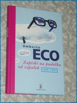 ZAPISKI NA PUDEŁKU ZAPAŁEK / Umberto Eco