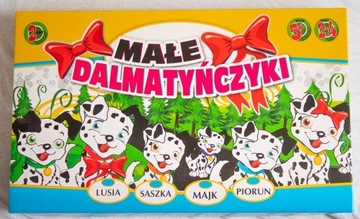 Małe Dalmatyńczyki gra planszowa 2w1