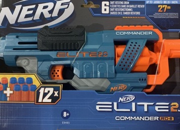 wyrzutnia,Pistolet Nerf Elite 2.0 Commander RD-6