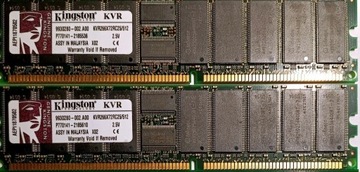 Pamięci DDR KVR266X72RC25/512 - 1GB (2x512)