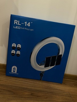 RL-14 lampa pierscieniowa + Statyw + Torba