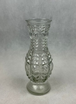 Kryształowy wazon vintage PRL