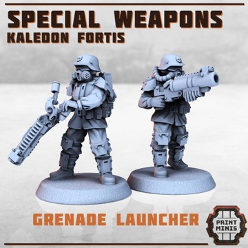 Grenade Launcher Troops x2 od Print Minis