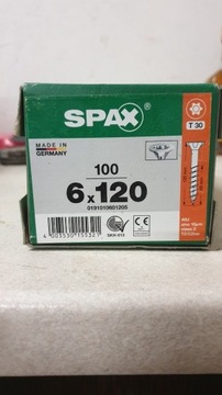 Wkręty SPAX 6x120