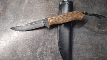 Nóż ZZ Custom, Camper, 50HF, Dąb podstarzany