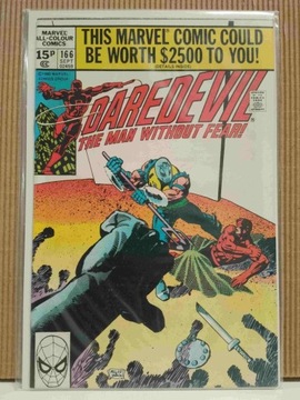 Daredevil #166 (Marvel 1980) Frank Miller