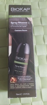 Spray na odrosty ciemny brąz 75ml Biokap