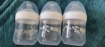Butelka Nuk dla noworodka 0+ 3 sztuki