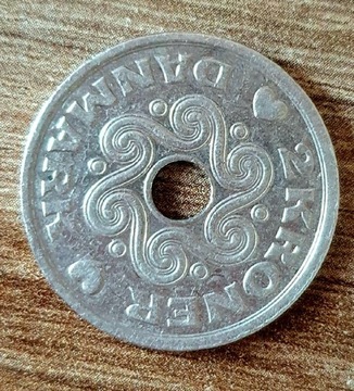 Moneta 2korony duńskie 