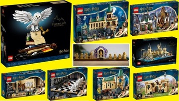 Lego Harry Potter kompletna kolekcja złote figurki 20 lecie serii MISB
