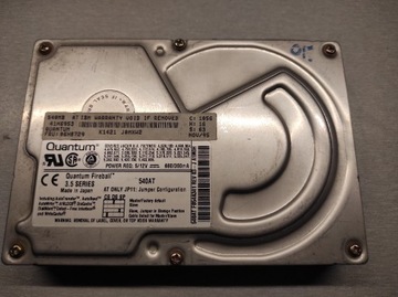 IBM HDD dysk twardy 540MB 41H6953 3.5"