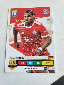 FIFA 365 2023 CORE TEAM MATE 249 GNABRY BAYERN