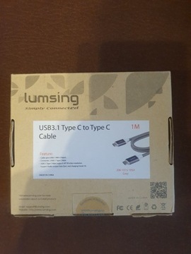 Kabel USB 3.1 Type C to Type C