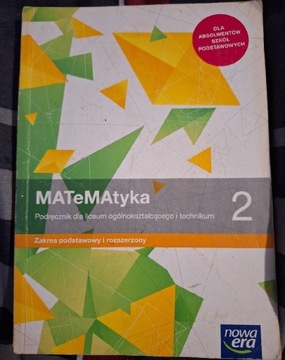 Matematyka 2 zakres podstawowy I rozszerzony 