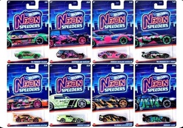 Set Hot Wheels Neon