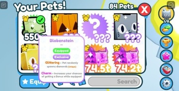 Blobenstein exclusive pet simuleior x