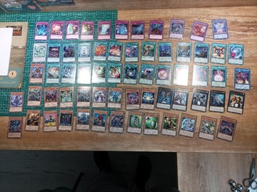 Kolekcja rzadkich kart yu gi oh 63szt.