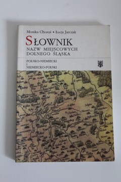 Słownik nazw miejscowych Dolnego Śląska