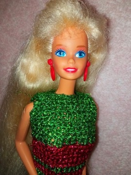 Lalka Barbie firmy Mattel z lat 90 tych