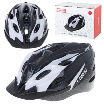 L-BRNO KASK ROWEROWY REGULOWANY ROZMIAR L 58-62CM