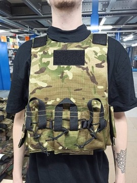 KAMIZELKA taktyczna typu plate carrier -treningowa