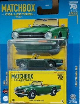 MATCHBOX Collectors #18 1969 Triumph TR6