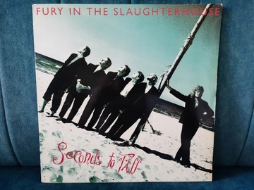 FURY IN THE SLAUGHTERHOUSE - Seconds to fall LP