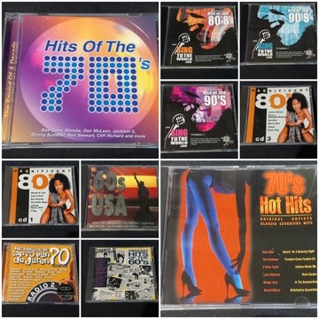 the best of hits of the 60's 70's 80's 90's  -  cd