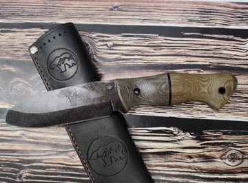 Nóż ZZ Custom, NIEDŹWIEDŹ DUO, NCV1, Micarta