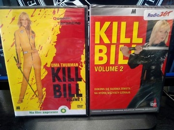 Kill Bill 1 i 2 dvd nowy, zafoliowany. 